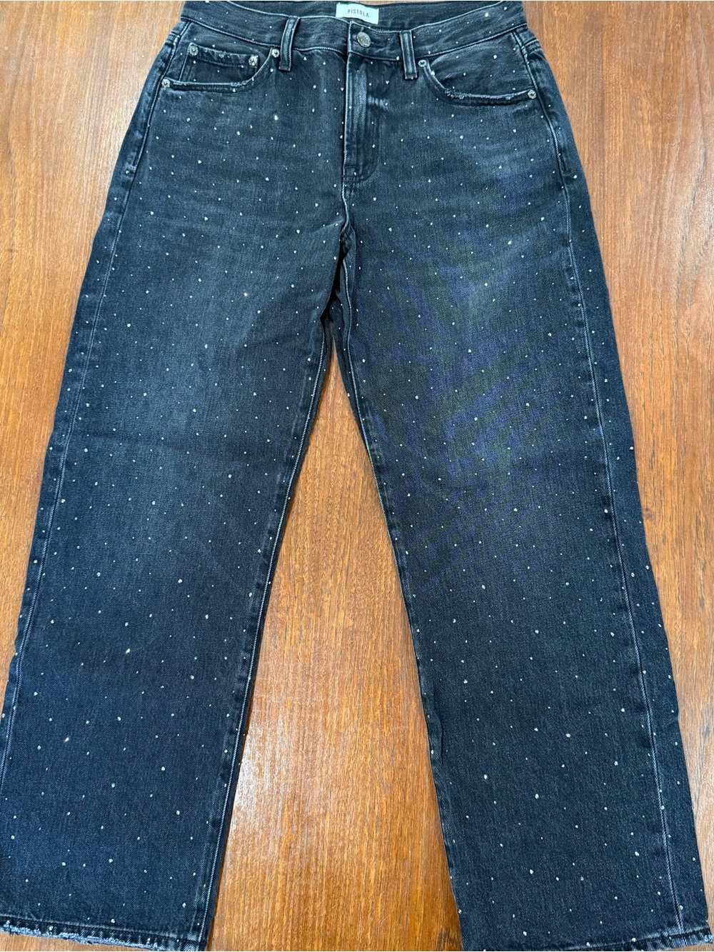 Pistola Lexi Jeans in Silver Screen